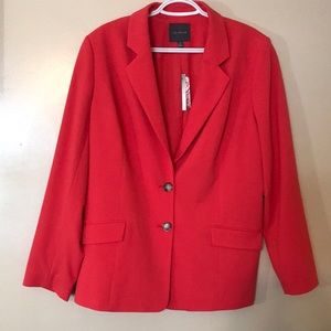 The Limited blazer. Size 14 Orange Flame.